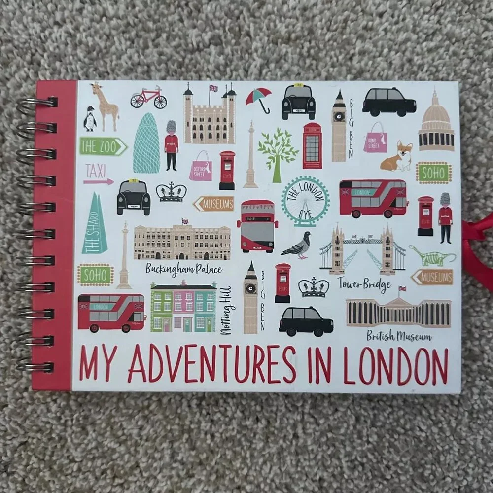 milly green london icons notebook 🇬🇧